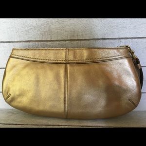 Coach Bags - Coach gold clutch (NWT) Coach Bags - Coach gold clutch (NWT)